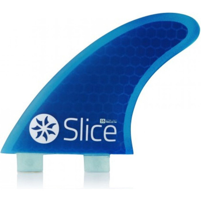 2024 Slice Ncleo Hexagonal Ultraligero S5 Fcs Compatible Aletas Surfboard Sli-02 - Azul